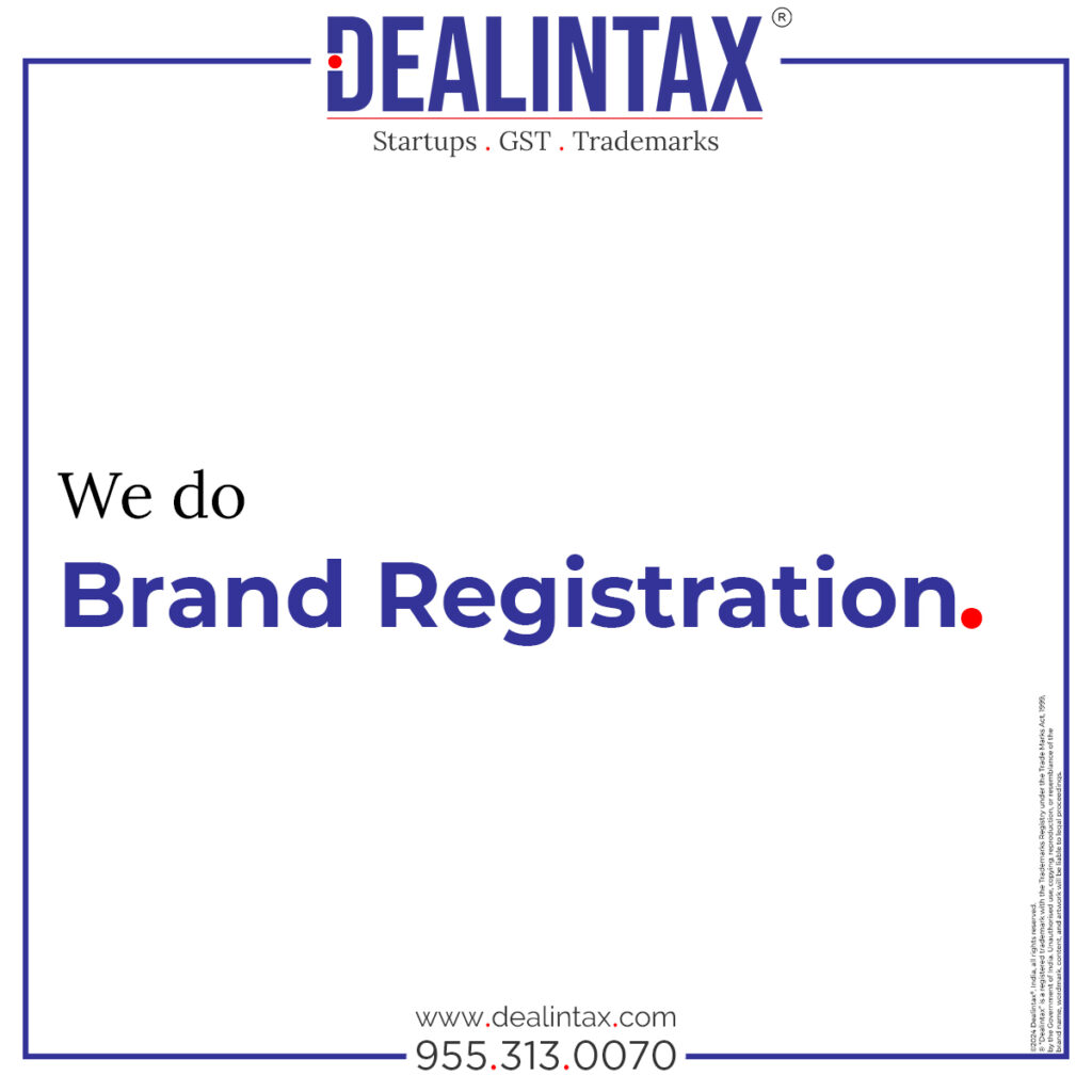 Brand Registration  By Sunshine Dealintax & Co