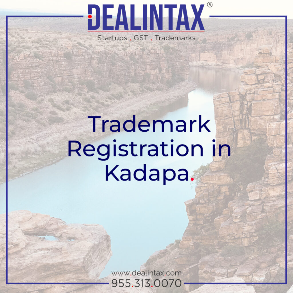 Trademark registration in Kadapa for startups, small businesses, and brands looking to legally protect their trademark.