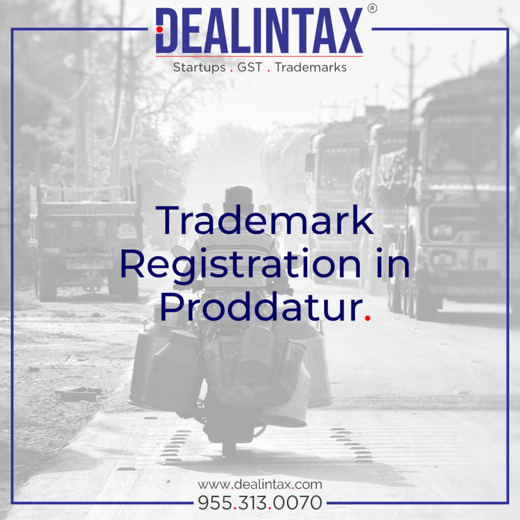 Trademark registration in Proddatur to help businesses secure brand names, logos, and trademarks with professional filing support.