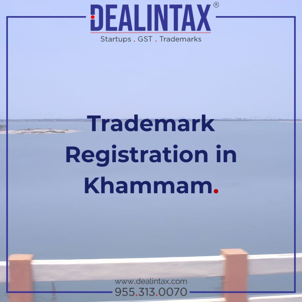Trademark registration in Khammam – professional trademark filing services for businesses, startups, and brands with Dealintax in Khammam